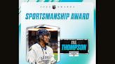 Thompson Wins 6th Straight Sportsmanship Award, Greer Named Best Teammate