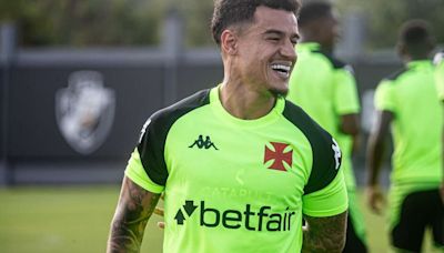 Coutinho reestreia pelo Vasco contra o Atlético-MG? Entenda a situação