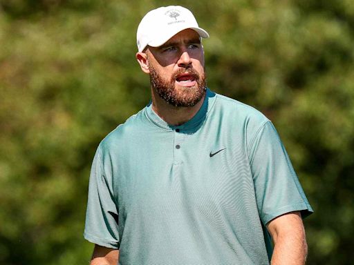 Travis Kelce Helps Injured Spectator After His Golf Ball Strikes Her at ACC Tournament