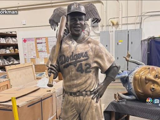 New Jackie Robinson statue ready to stand at McAdams Park