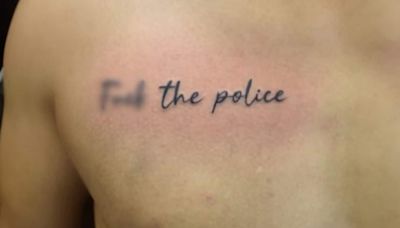 Bengaluru artist in trouble after posting controversial ‘F**k the police’ tattoo on Instagram: Report