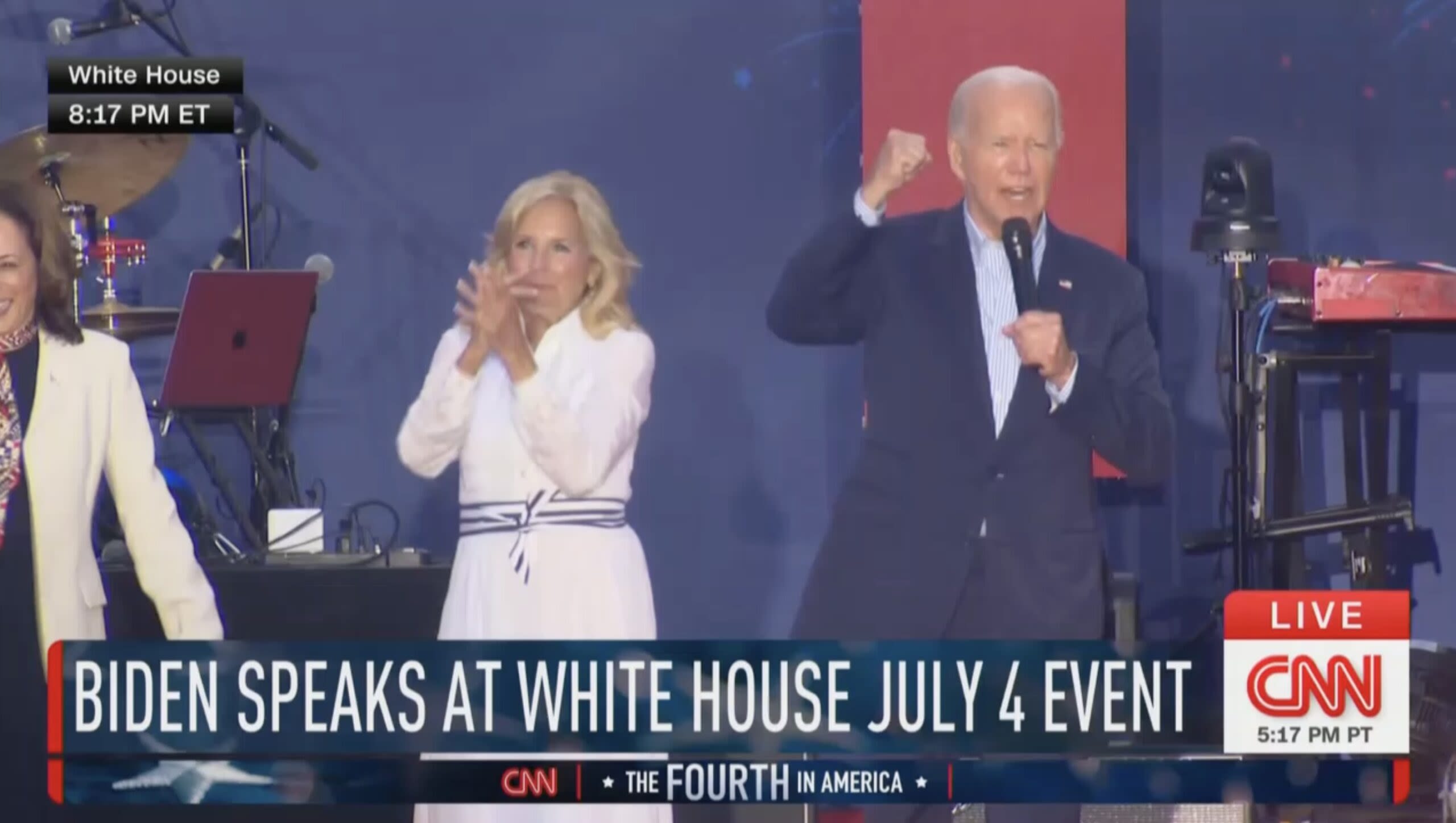 ‘Ho, Ho, Ho!’ Biden Celebrates 4th of July With Santa Claus’ Famous Greeting