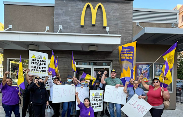 Oakland McDonald’s workers strike due to rat infestation