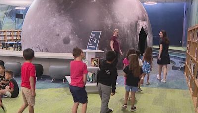 Students enjoy newly opened planetarium at a Fountain Hills elementary school