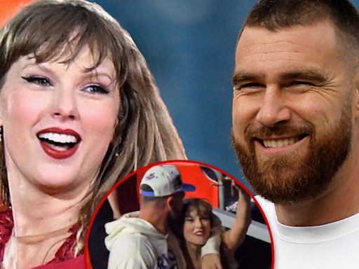 Travis Kelce Sweet Head Kiss For Taylor Swift After Amsterdam 'Eras' Tour Show