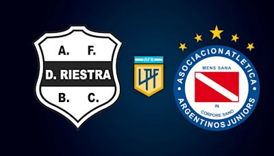Riestra vs. Argentinos Juniors por la Liga Profesional: día, hora y canal de TV