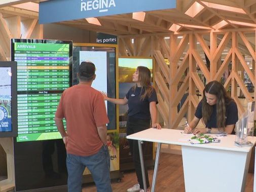 Tourism Regina introduces new information kiosk at YQR to serve visitors | Globalnews.ca