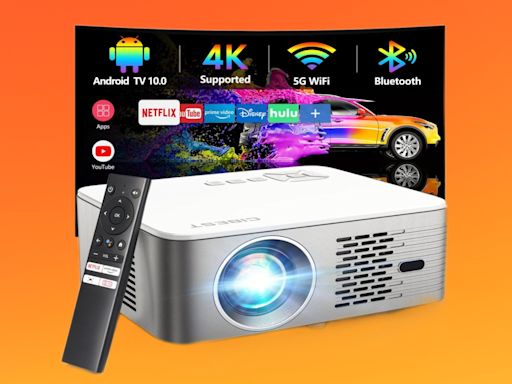 Amazon slashes 4K projector to £150 - shoppers 'can’t wait to set it up outside'
