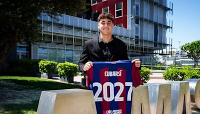 FC Barcelona | Cubarsí, exultante tras renovar: "Es un sueño desde pequeño"