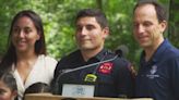 Off-duty firefighter honored by Mayor Greenberg after jumping into acting during fire in Old Louisville