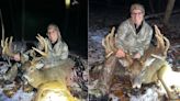 Wisconsin Woman Arrows Giant Late-Season Whitetail with "Palmated" Rack Measuring Nearly 200 Inches
