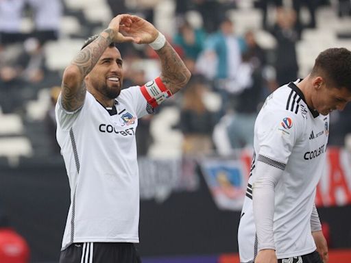 Arturo Vidal encuentra otra ‘máquina’ para Colo Colo y llena de elogios a Zampedri - La Tercera