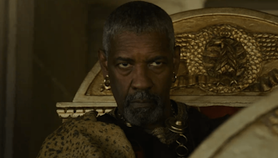 Denzel Washington is basically playing himself in Gladiator II and we’re here for it