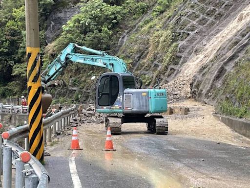 台8線91.5K南投仁愛榮興路段坍方 雙向交通中斷