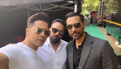 Varun Dhawan shares picture with ’blockbuster directors’ Raj & DK