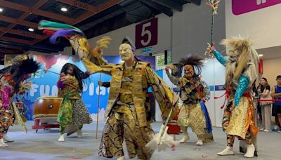 日本民俗文化遺產「豐前神樂」 鬼怪面具搭太鼓魄力登台
