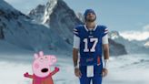 Josh Allen and Peppa Pig Ruthlessly Mock a Transformer in Paramount+ Ad: Watch