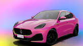 Neiman Marcus Holiday Catalog Features a Maserati Grecale Signed by Barbie