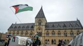 Oxford and Cambridge students set up camps as campus protests against Gaza war gather steam