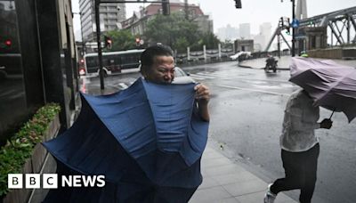 Shanghai hit by strongest typhoon in 75 years