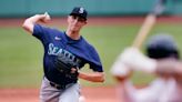 Mariners pitcher George Kirby honors Tim Wakefield with knuckleball pitch at Fenway Park