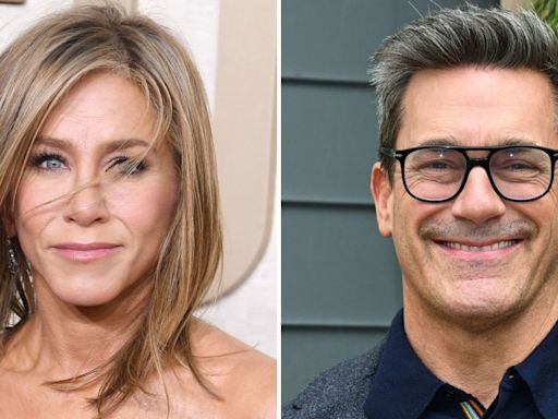 Jennifer Aniston Has 'Colossal Crush' on Jon Hamm (Excl)