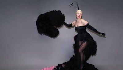 A Look Into Lady Gaga's Dazzling Dramatic Dior Feather Ensemble At Paris Olympics Opening Ceremony - News18