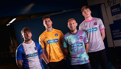 Carlisle United reveal new 2024/25 kits