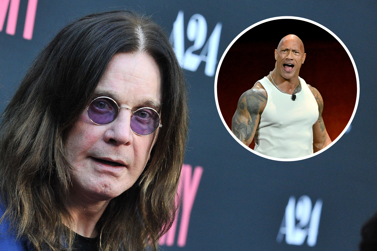 Ozzy Osbourne calls out The Rock