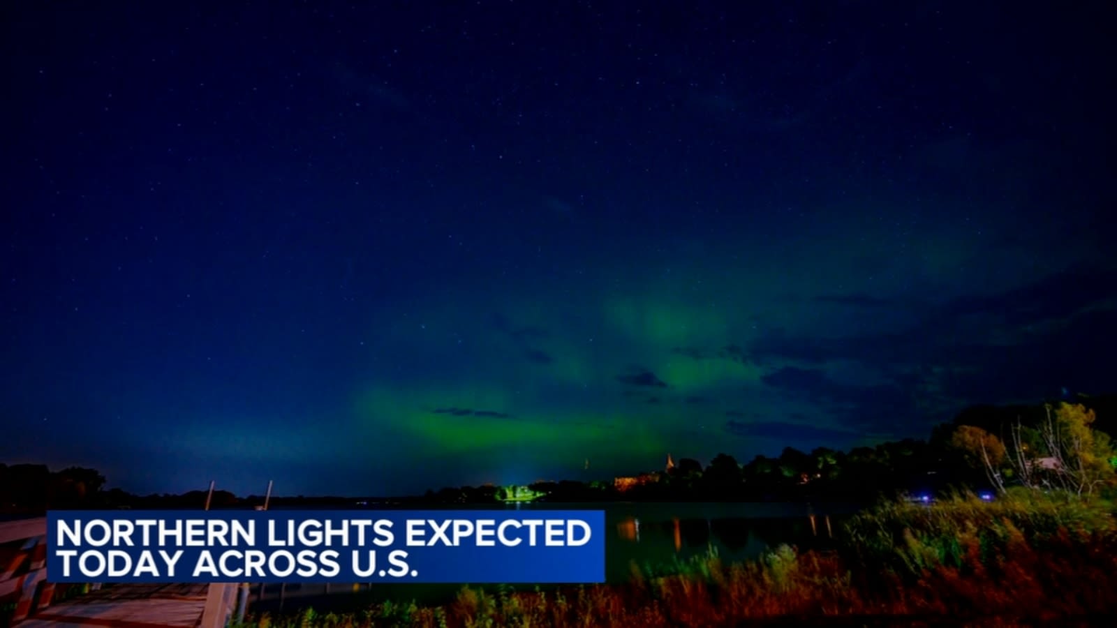 Northern lights may be visible in parts of Chicago area due to strong solar storm