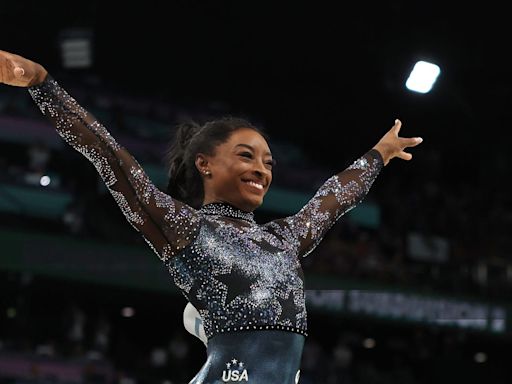 Simone Biles Seals U.S. Team Gold with Stellar Floor Routine