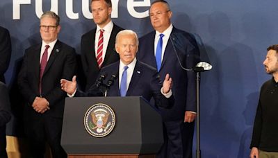 Video: Joe Biden llamó "Presidente Putin" a Volodimir Zelenski durante un pacto por Ucrania
