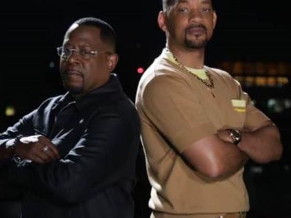 Will Smith y Martin Lawrence en México presentando Bad Boys