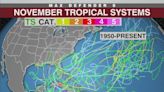 Tracking the Tropics: How common are November hurricanes?