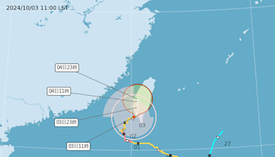 颱風假10/4停班停課全台最新通知 北北基是否上班上課受矚目