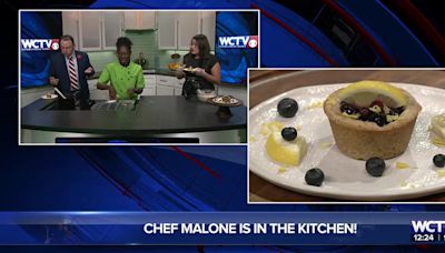 Cooking at Noon: Chef Pauletta Malone makes vegan blueberry pie cookie cups
