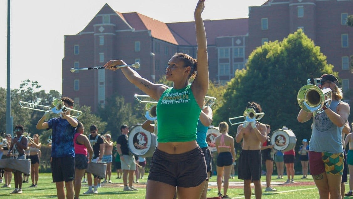 'We will rise': Marching Chiefs rehearse twice a day for FSU football opener in Dublin