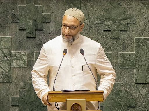 Asaduddin Owaisi's Controversial Slogans During Oath Expunged From Parliament Records