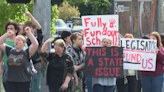 Medford students protest districtwide budget cuts