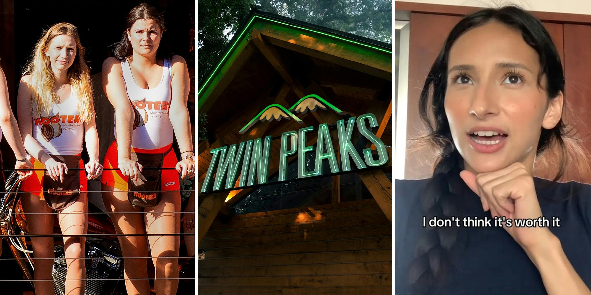 'I don’t think it’s worth it': Woman shares the real reason she doesn’t like Hooters, Ojos Locos, and Twin Peaks