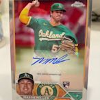 2023 Topps Chrome Mason Miller RC 簽名卡