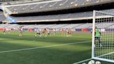 Endrick, de 9 en el entreno del Madrid en el Soldier Field