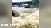 Watch: River rages after Storm Beryl floods Vermont