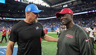 Postgame Handshake Between Dan Campbell, Todd Bowles Is Going Viral