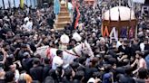 Muharram 9 processions being taken out across country