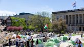 Police begin removing barricades at a pro-Palestinian demonstrators’ encampment at UCLA