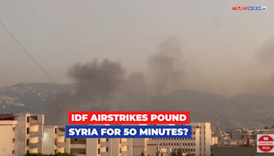 Watch: Israel Destroys Russian Airbase In Syria, Days After IDF's 'Will Prevent All Weapons Transfers From Iran' Warning