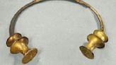 Spanish water worker finds ancient gold necklaces on hillside