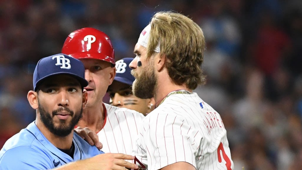 Bryce Harper said he would've fought Rays pitcher Edwin Uceta had he turned around in bench-clearing incident