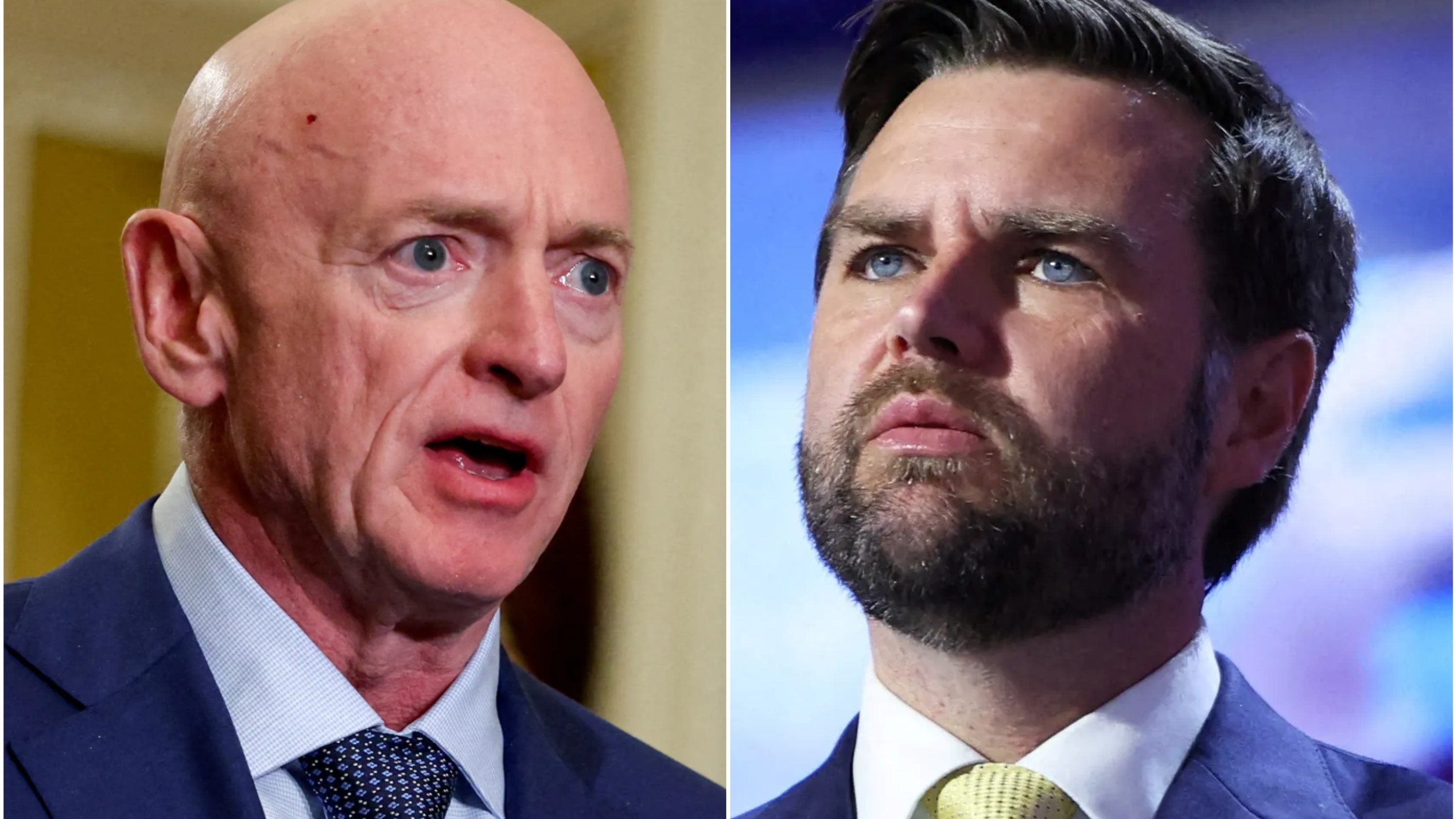 'Ridiculous and obnoxious and wrong': Mark Kelly blasts JD Vance over 'cat ladies' insult